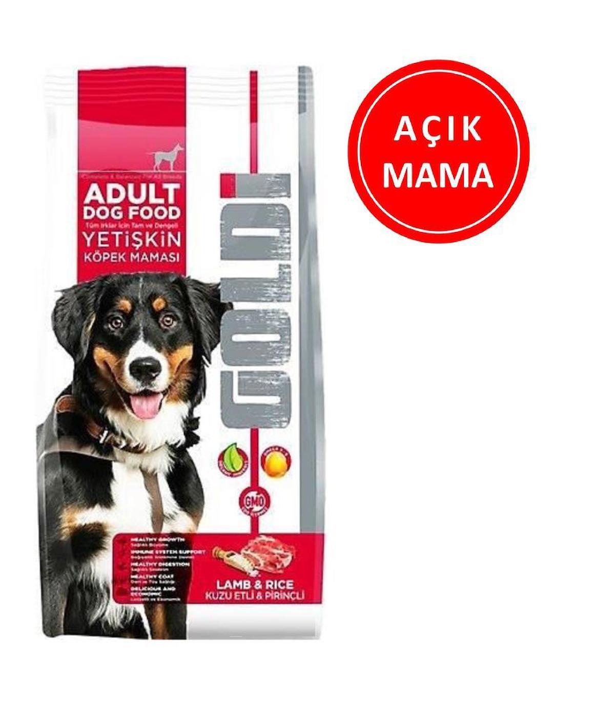 Goldi Kuzu Etli Tüm Irklar Yetişkin Kuru Köpek Maması 1 kg