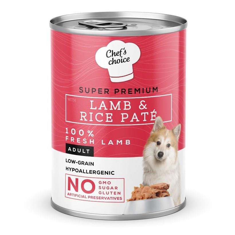 Chef's Choice Super Premium Pirinçli ve Kuzu Etli Tüm Irklar Yetişkin Kuru Köpek Maması 400 gr