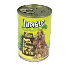 Jungle Biftekli ve Sebzeli Tüm Irklar Yetişkin Kuru Köpek Maması 415 gr