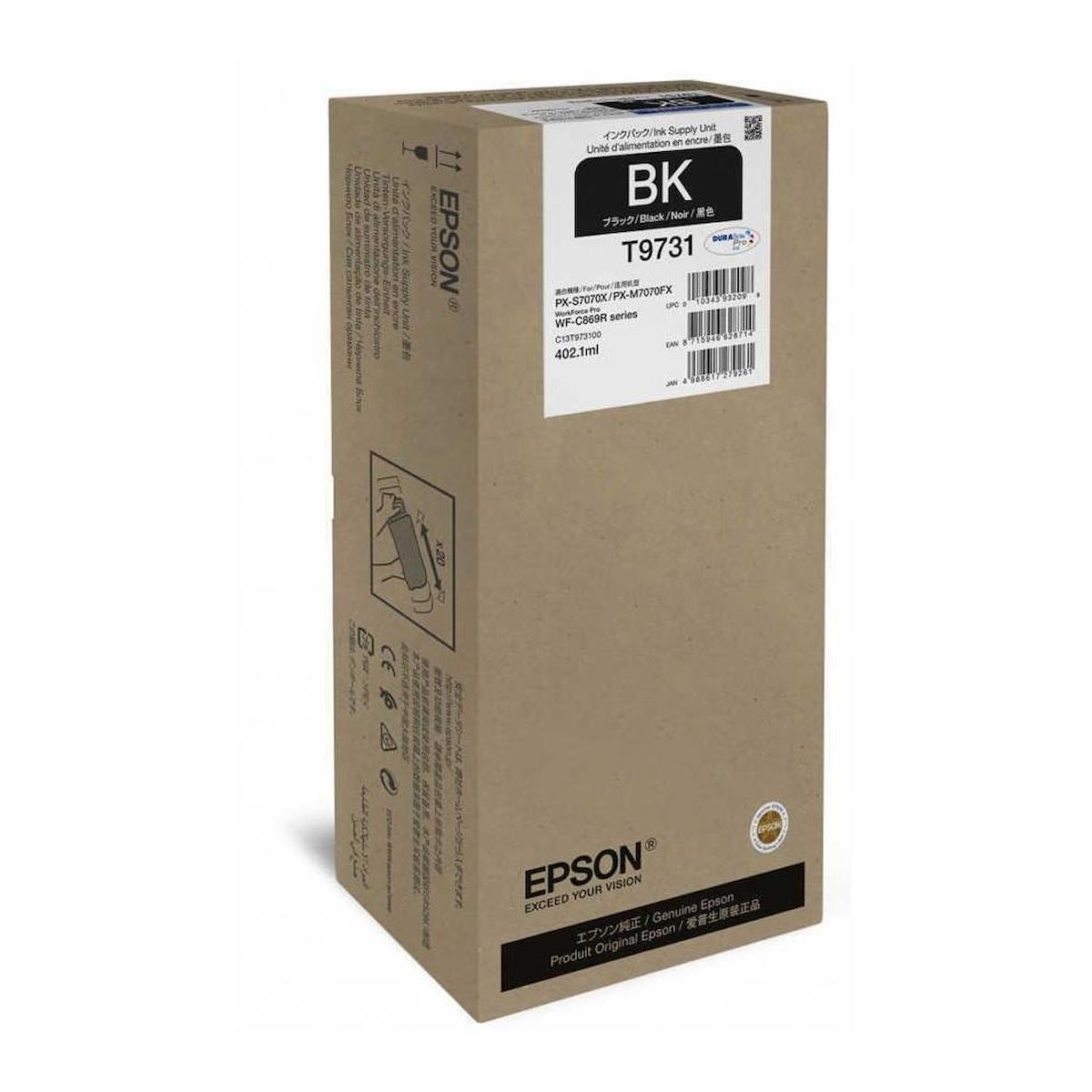 Epson T9731XL-C13T973100 Orijinal Siyah Mürekkep Kartuş