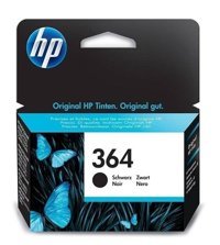 HP 364-CB316E Orijinal Siyah Mürekkep Kartuş