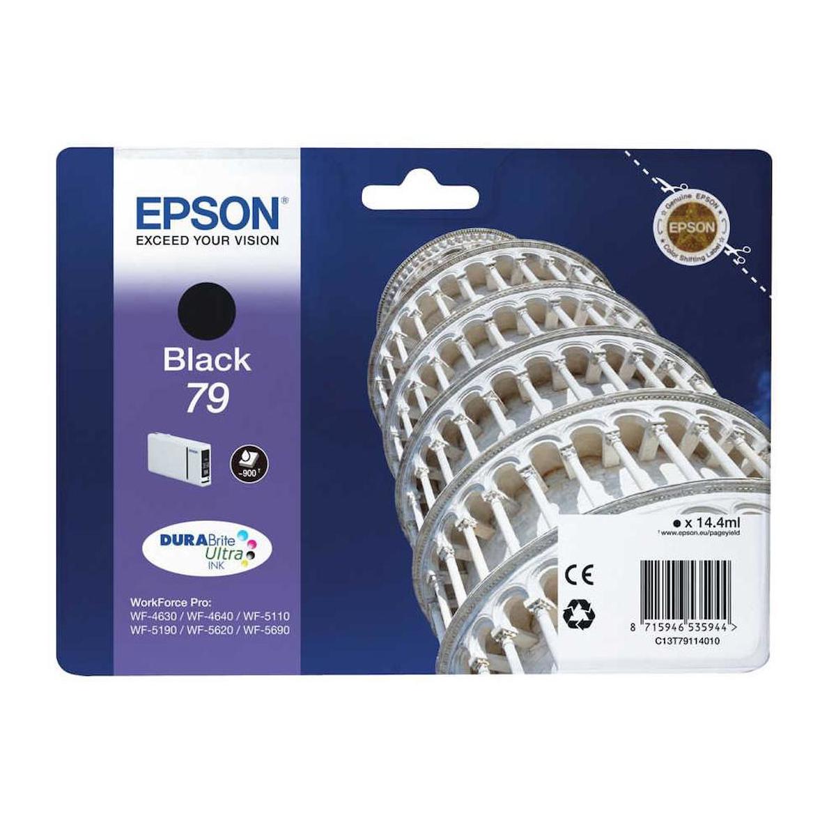 Epson 79-T7911-C13T79114010 Orijinal Siyah Mürekkep Kartuş