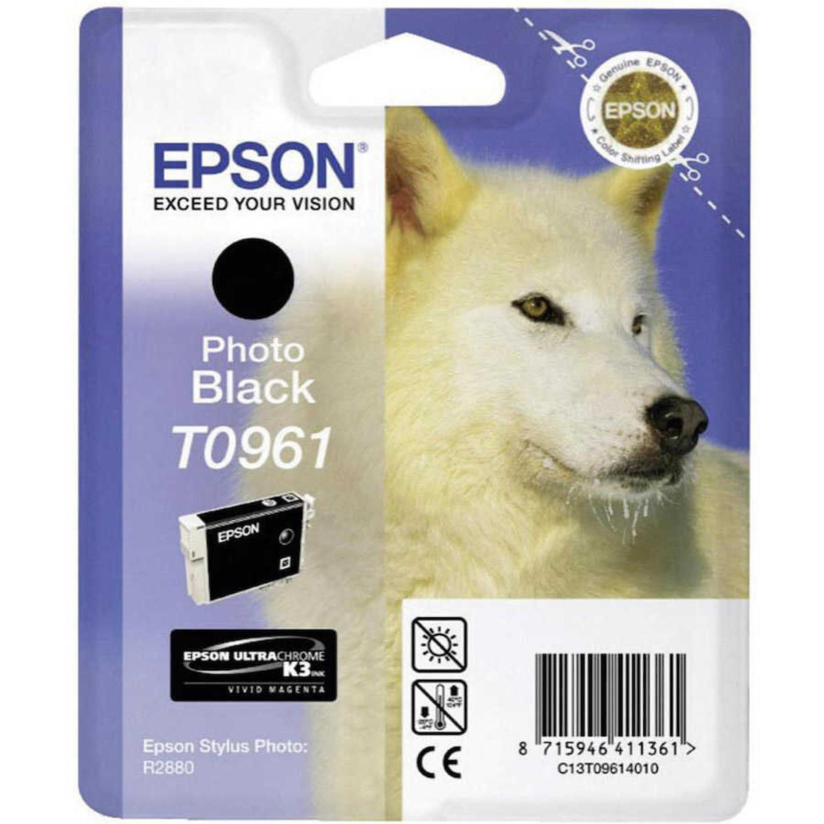 Epson T0961-C13T09614020 Orijinal Siyah Mürekkep Kartuş