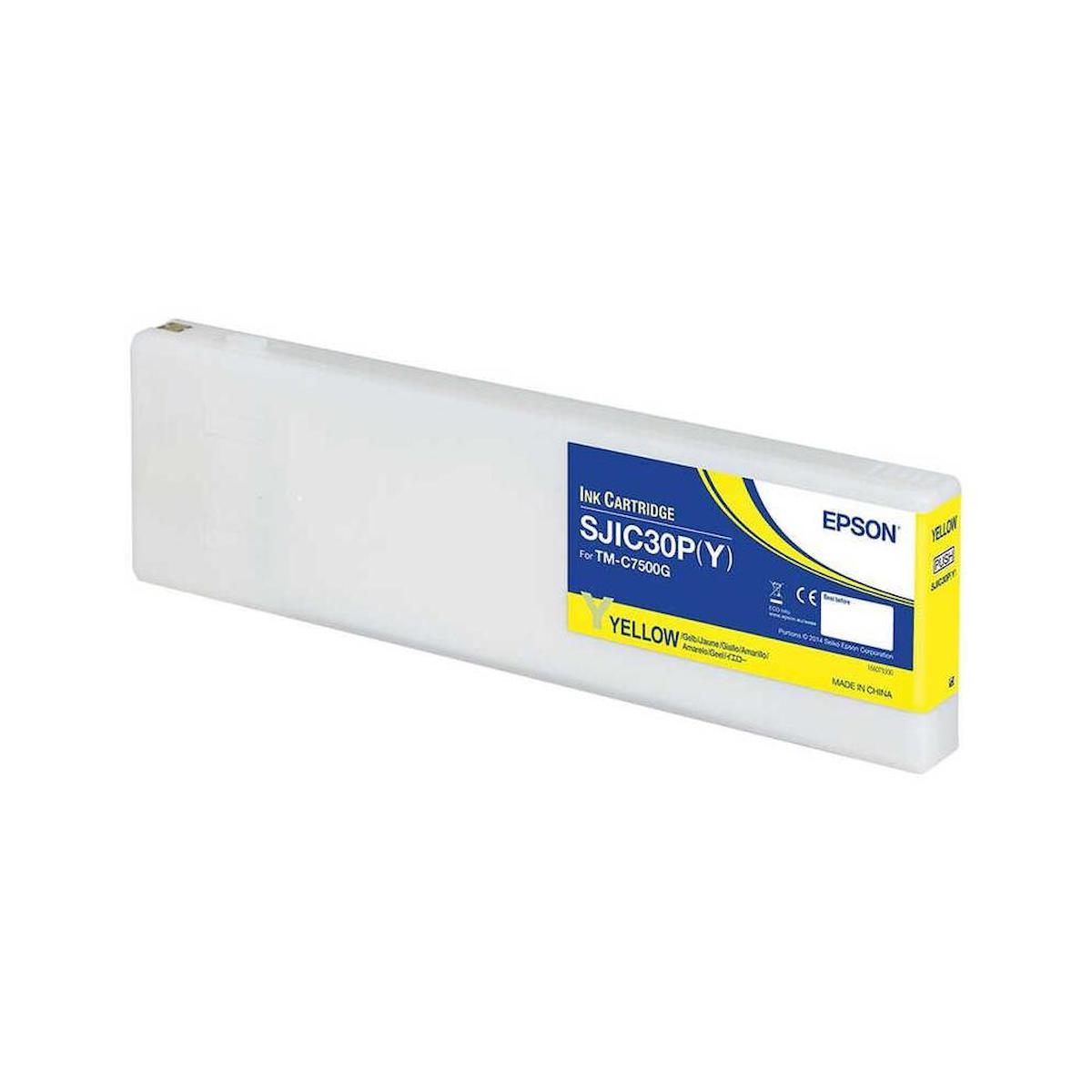 Epson SJIC30-C33S020642 Orijinal Sarı Mürekkep Kartuş