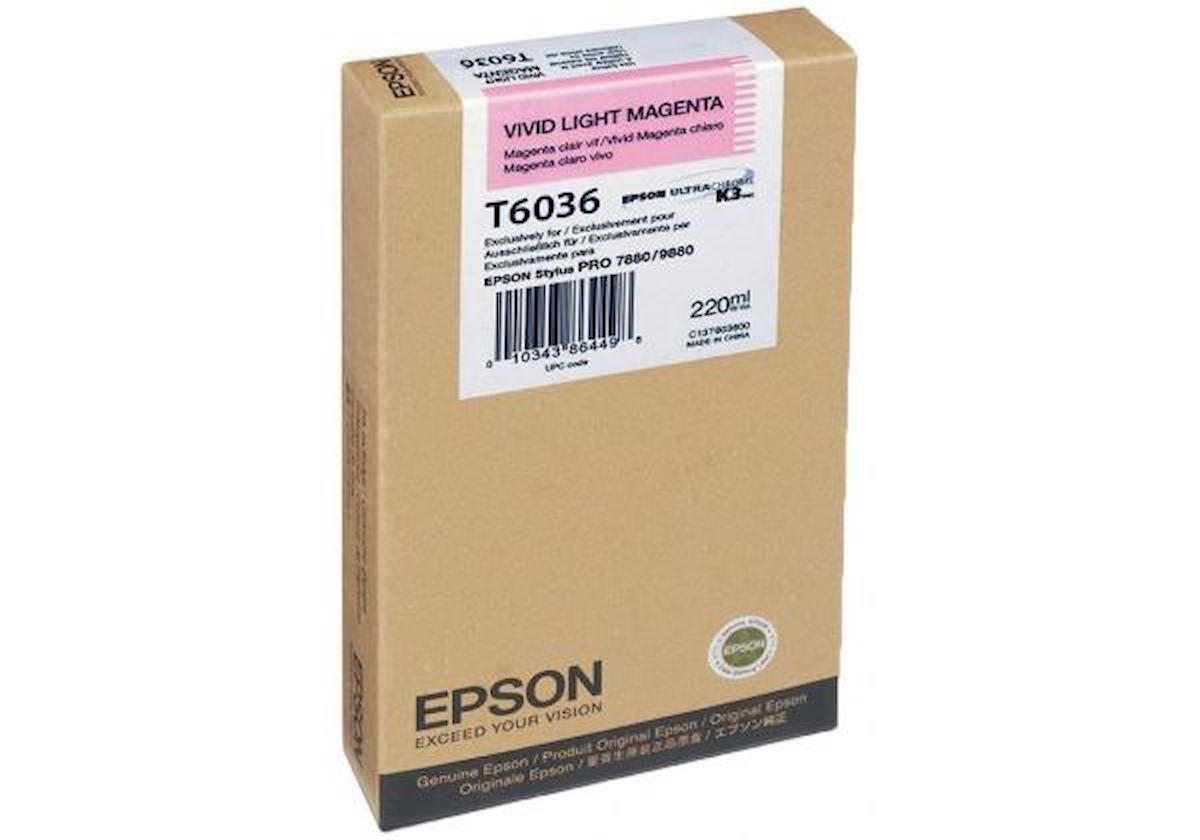 Epson T6036-C13T603600 Orijinal Kırmızı Mürekkep Kartuş