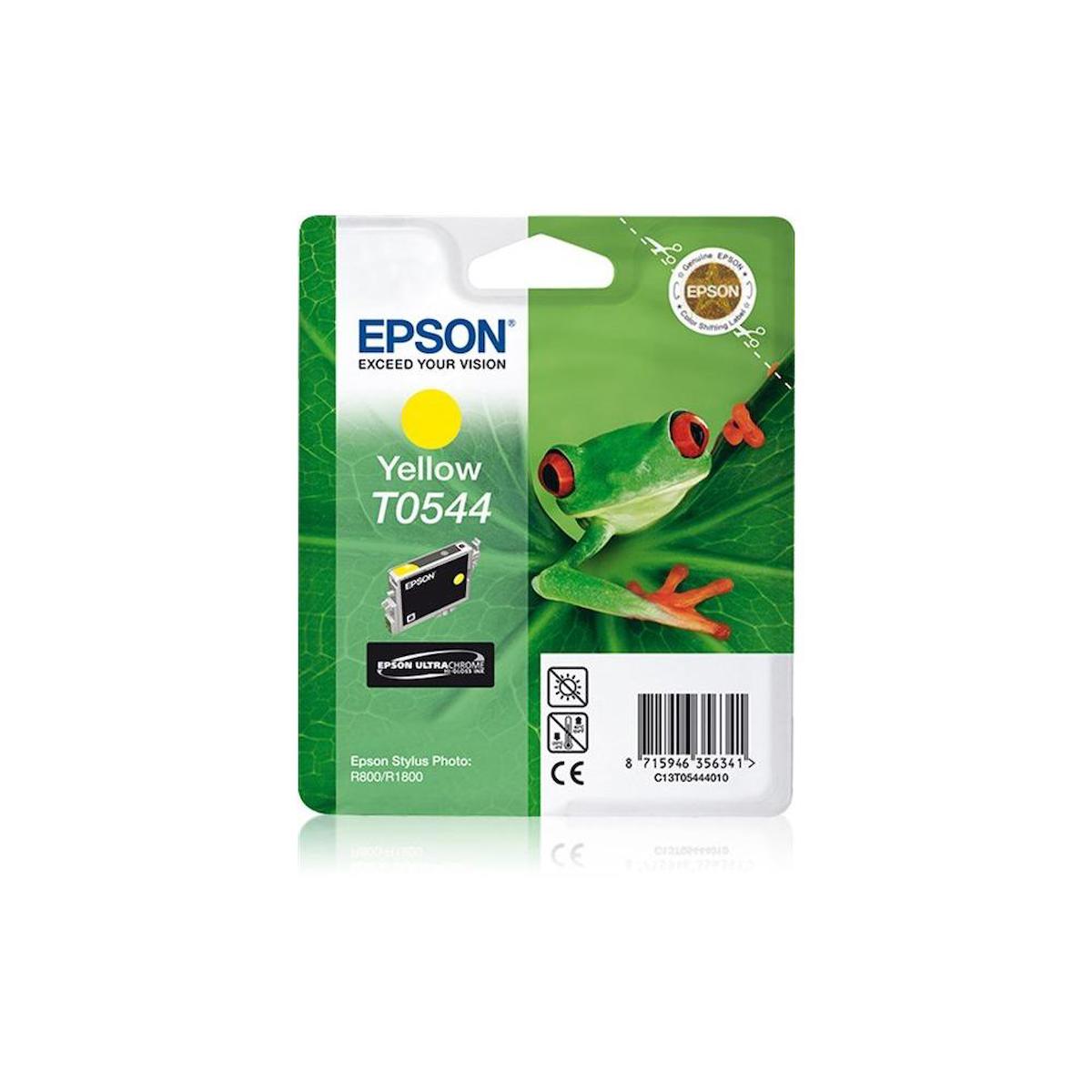 Epson T0544-C13T05444020 Orijinal Sarı Mürekkep Kartuş