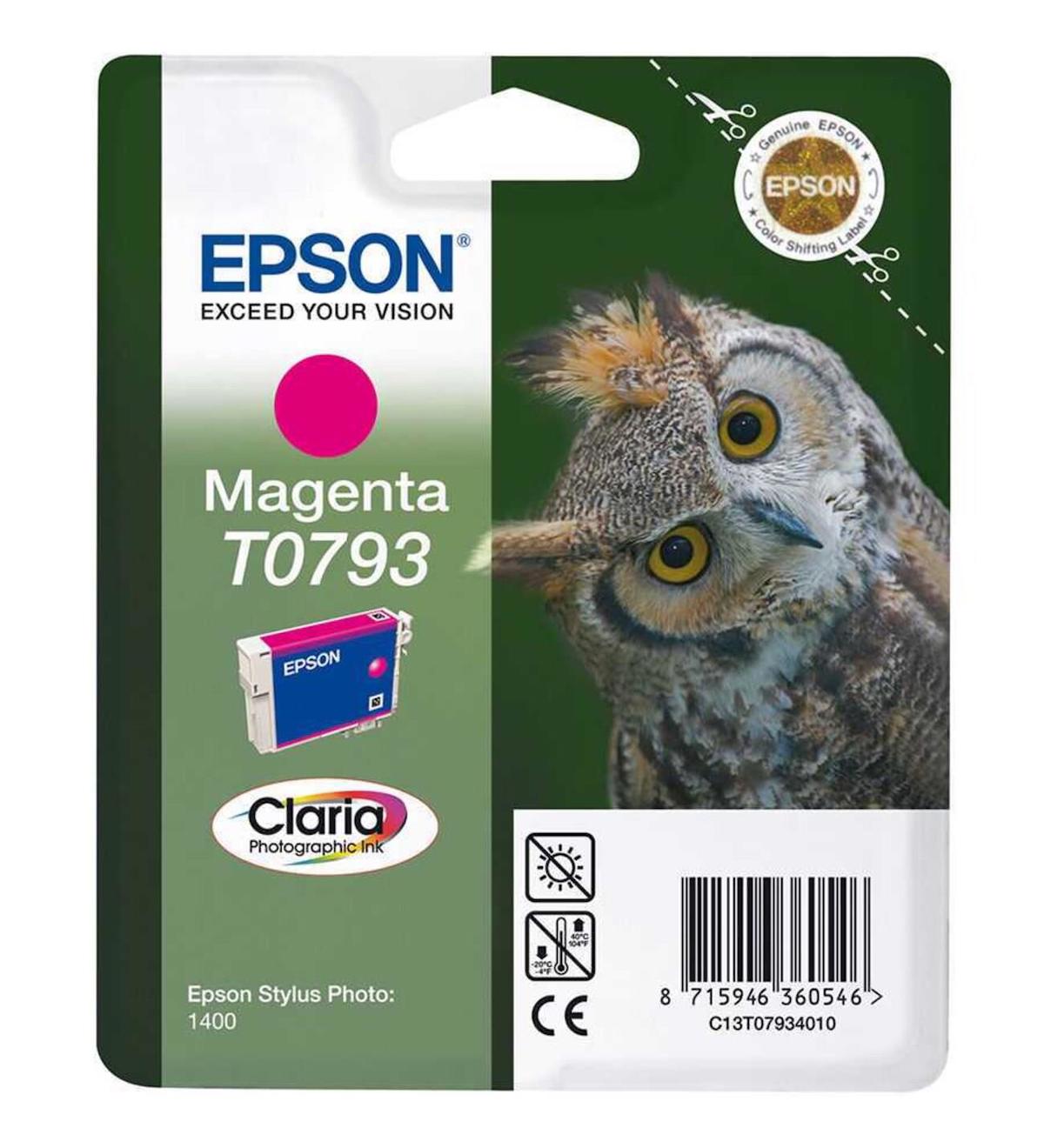 Epson T0793 C13T07934010 Orijinal Kırmızı Mürekkep Kartuş