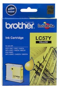 Brother LC57Y-LC1000 Orijinal Sarı Mürekkep Kartuş