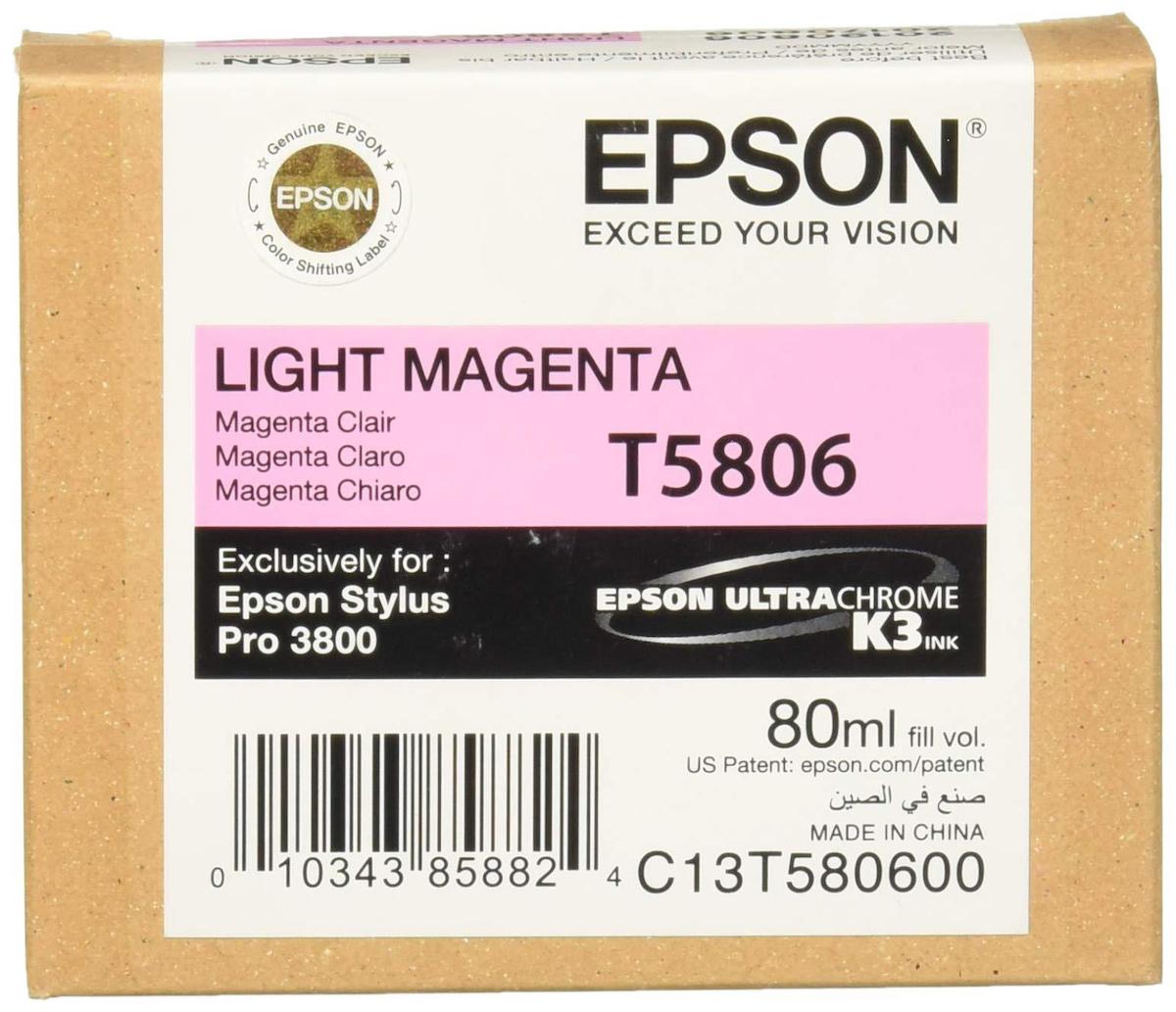 Epson T5806-C13T580600 Orijinal Kırmızı Mürekkep Kartuş