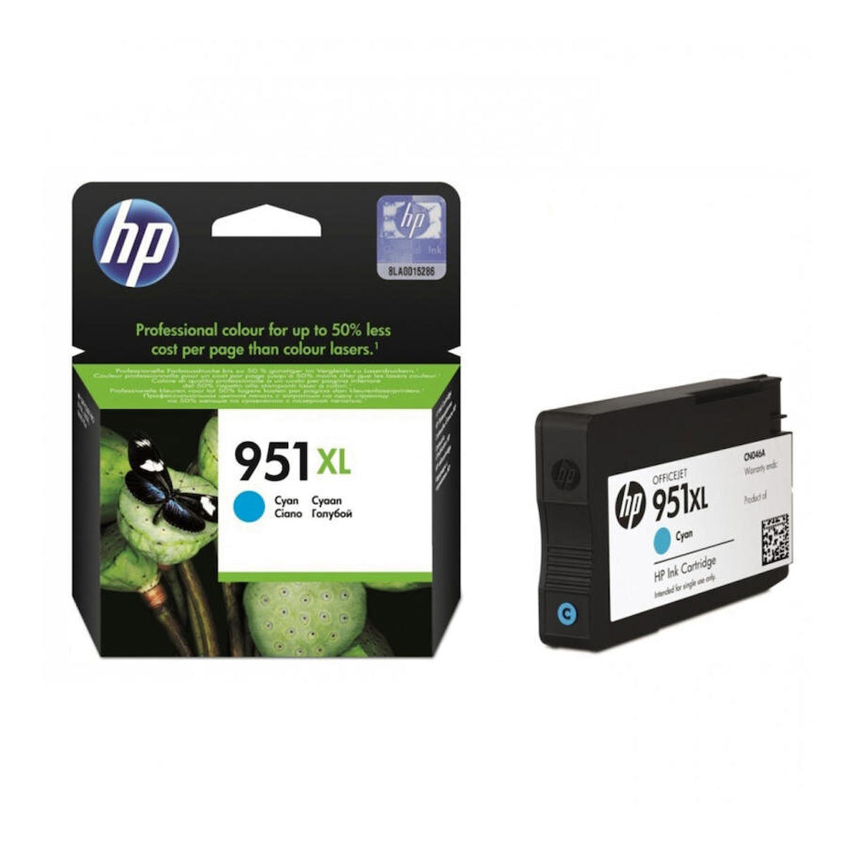 HP 951-CN046AE Orijinal Mavi Mürekkep Kartuş