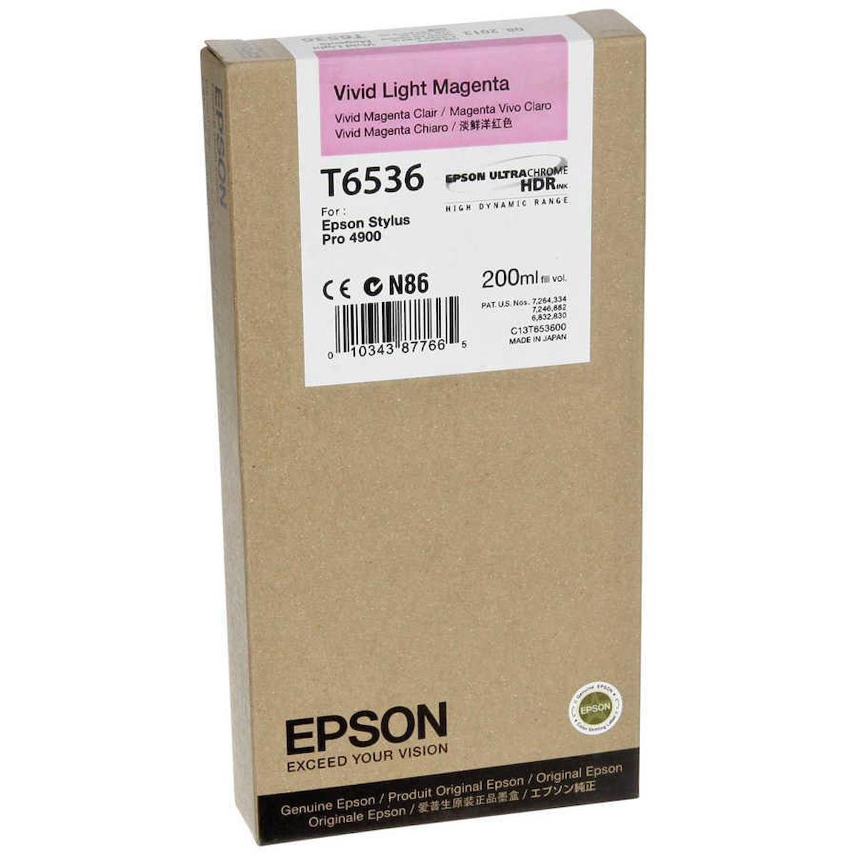 Epson T6536-C13T653600 Orijinal Kırmızı Mürekkep Kartuş
