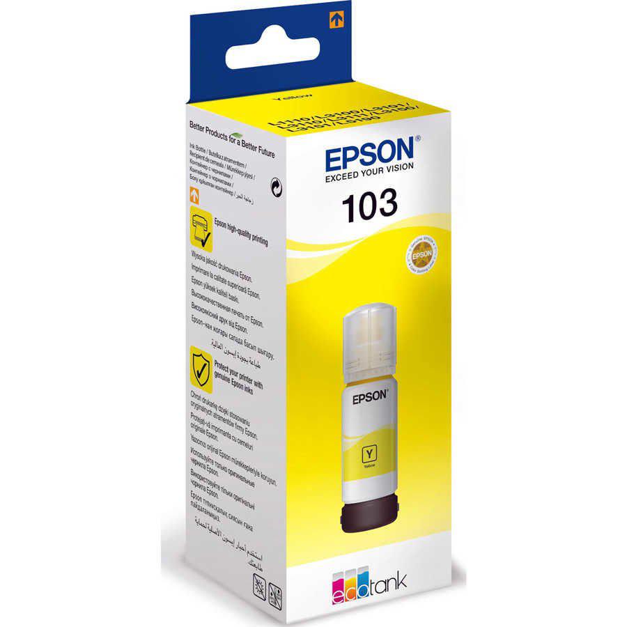 Epson 103-C13T00S44A Orijinal Sarı Mürekkep Kartuş