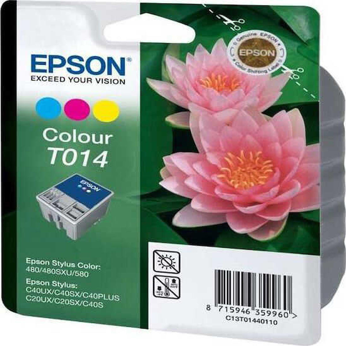 Epson T014-C13T01440120 Orijinal Renkli Mürekkep Kartuş