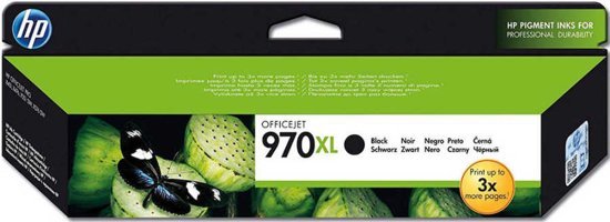 HP 970XL-CN625AE Orijinal Siyah Mürekkep Kartuş