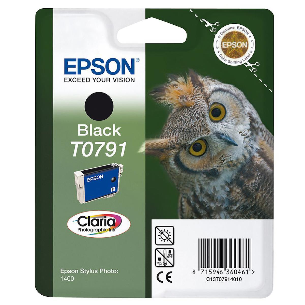 Epson T0791 C13T07914010 Orijinal Siyah Mürekkep Kartuş