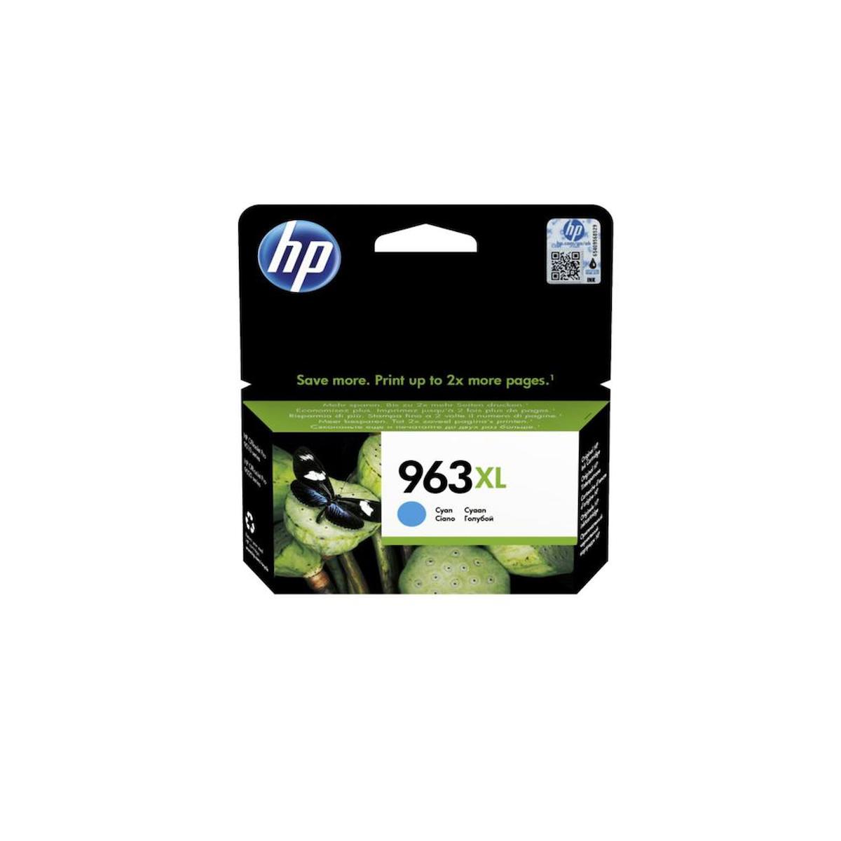 HP 963-3JA27AE Orijinal Mavi Mürekkep Kartuş