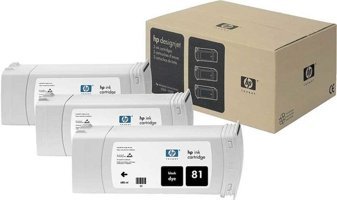 HP 81 C5066A Orijinal Siyah Mürekkep Kartuş