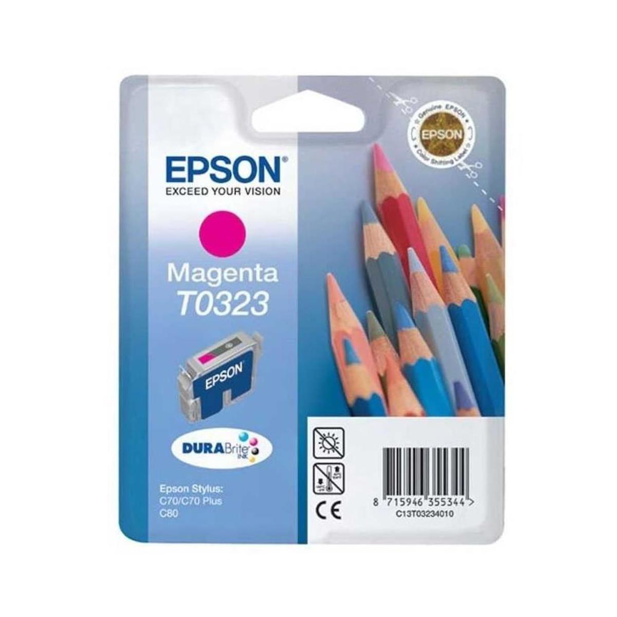 Epson T0323-C13T03234020 Orijinal Kırmızı Mürekkep Kartuş