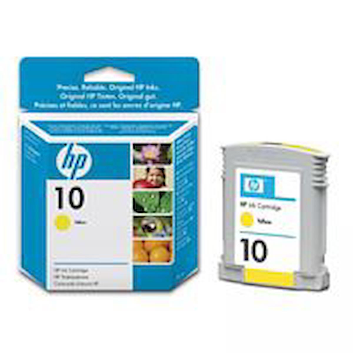 HP 10-C4842AE Orijinal Sarı Mürekkep Kartuş