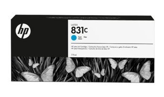 HP 831C CZ695A Orijinal Mavi Mürekkep Kartuş