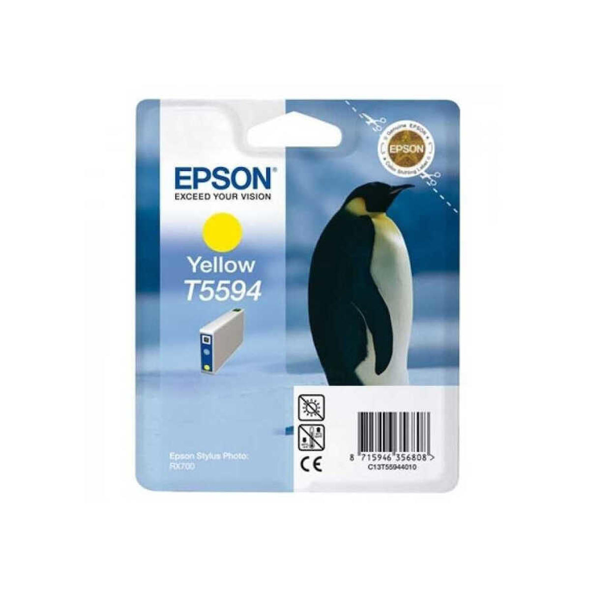 Epson T5594-C13T55944020 Orijinal Sarı Mürekkep Kartuş