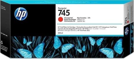 HP 745-F9K06A Orijinal Kırmızı Mürekkep Kartuş