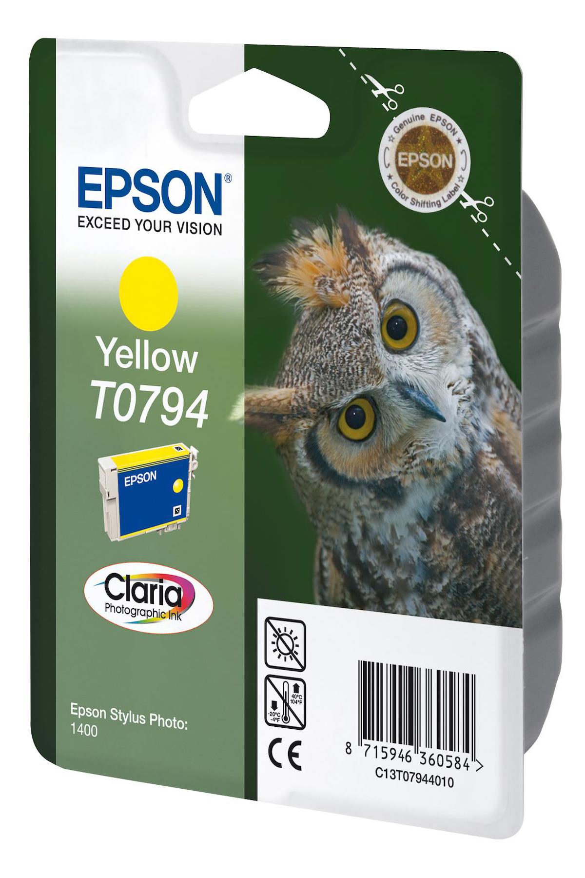 Epson T794-C13T07944010 Orijinal Sarı Mürekkep Kartuş