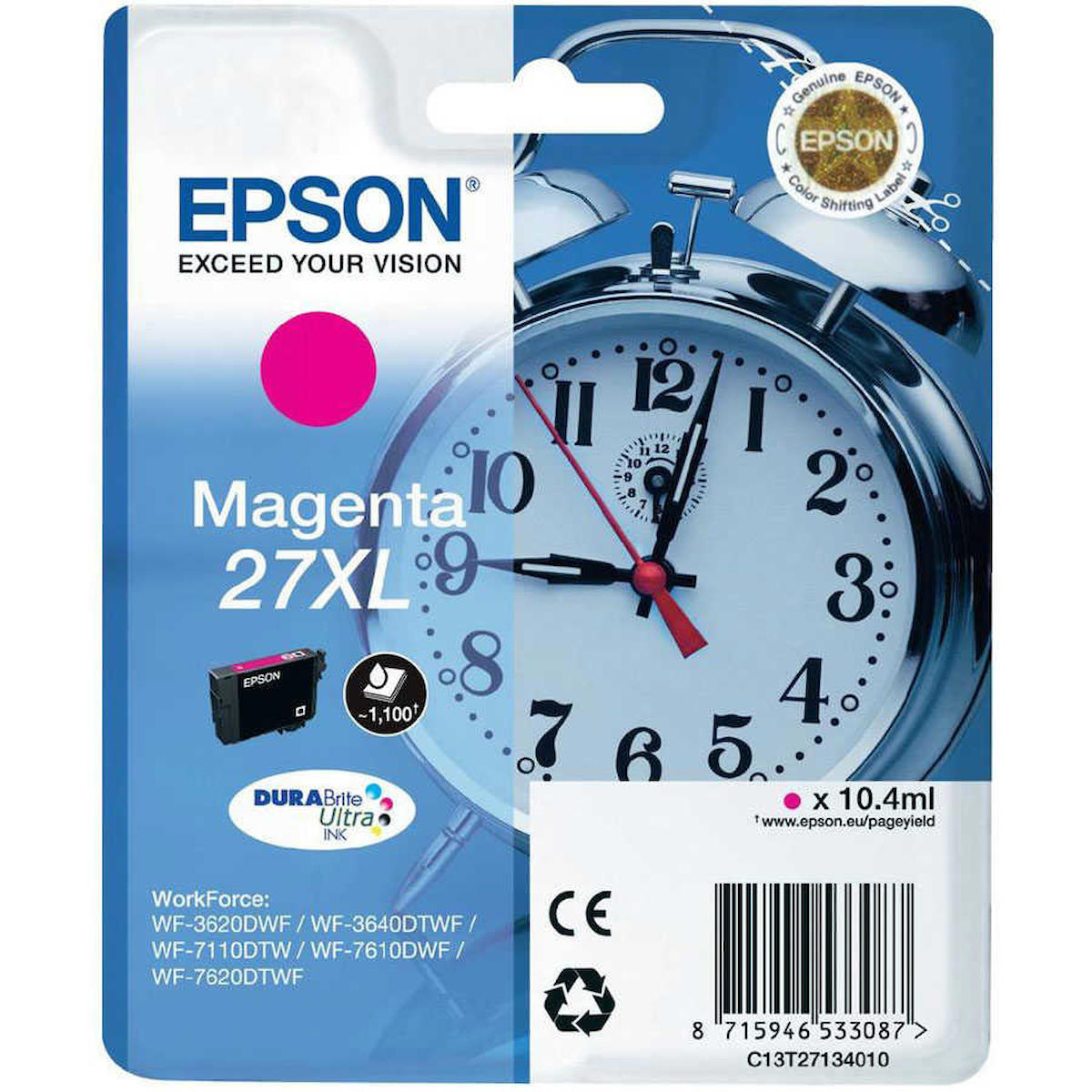 Epson 27XL-T2713-C13T27134020 Orijinal Kırmızı Mürekkep Kartuş
