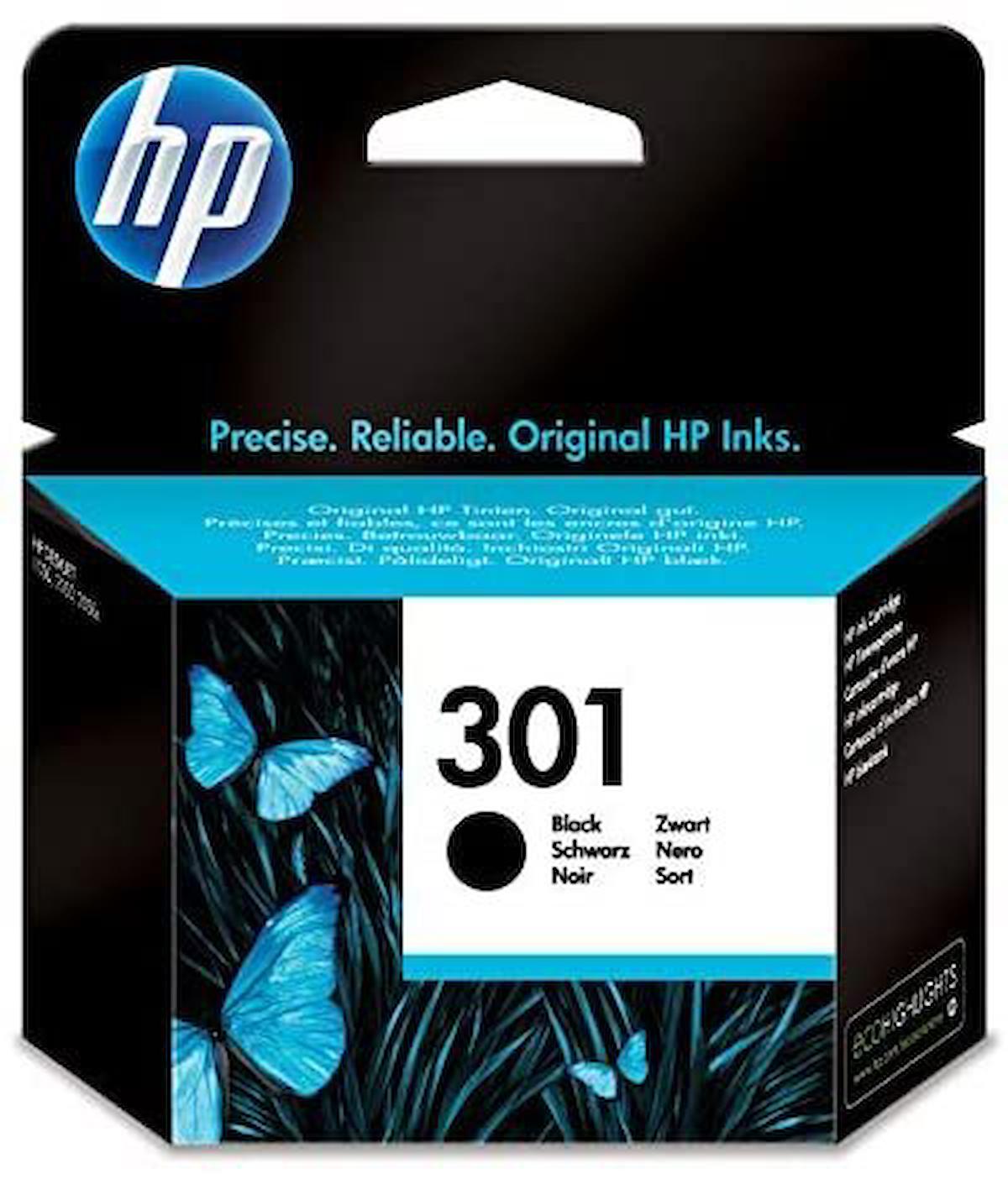 HP 301-CH561EE Orijinal Siyah Mürekkep Kartuş