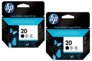 HP 20-C6614D Orijinal Siyah Mürekkep Kartuş