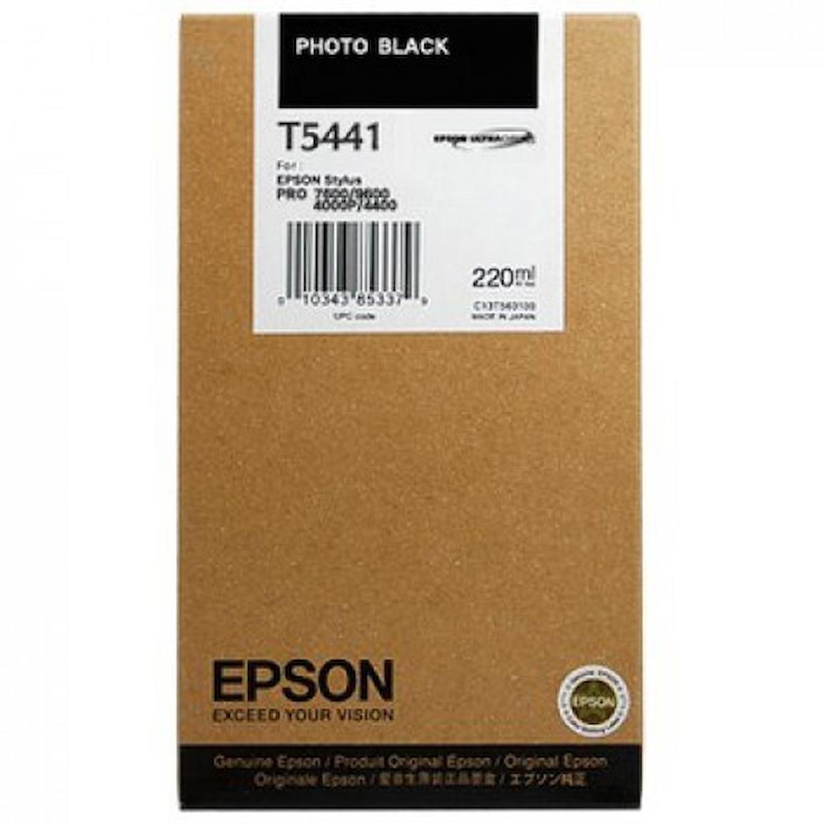 Epson T5441-C13T544100 Orijinal Siyah Mürekkep Kartuş