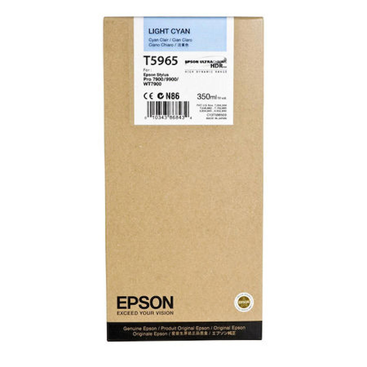Epson T5965-C13T596500 Orijinal Mavi Mürekkep Kartuş