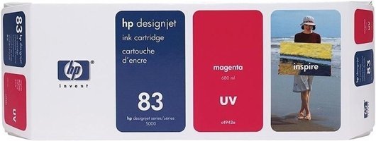 HP 83-C4942A Orijinal Kırmızı Mürekkep Kartuş
