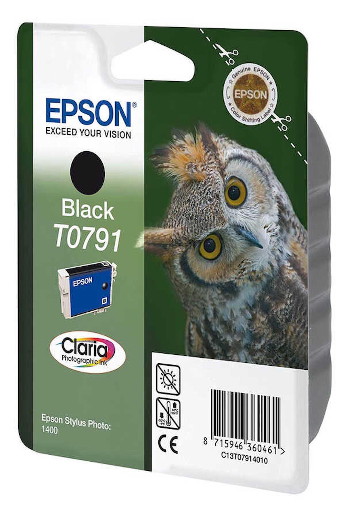 Epson T0791-C13T07914020 Orijinal Siyah Mürekkep Kartuş