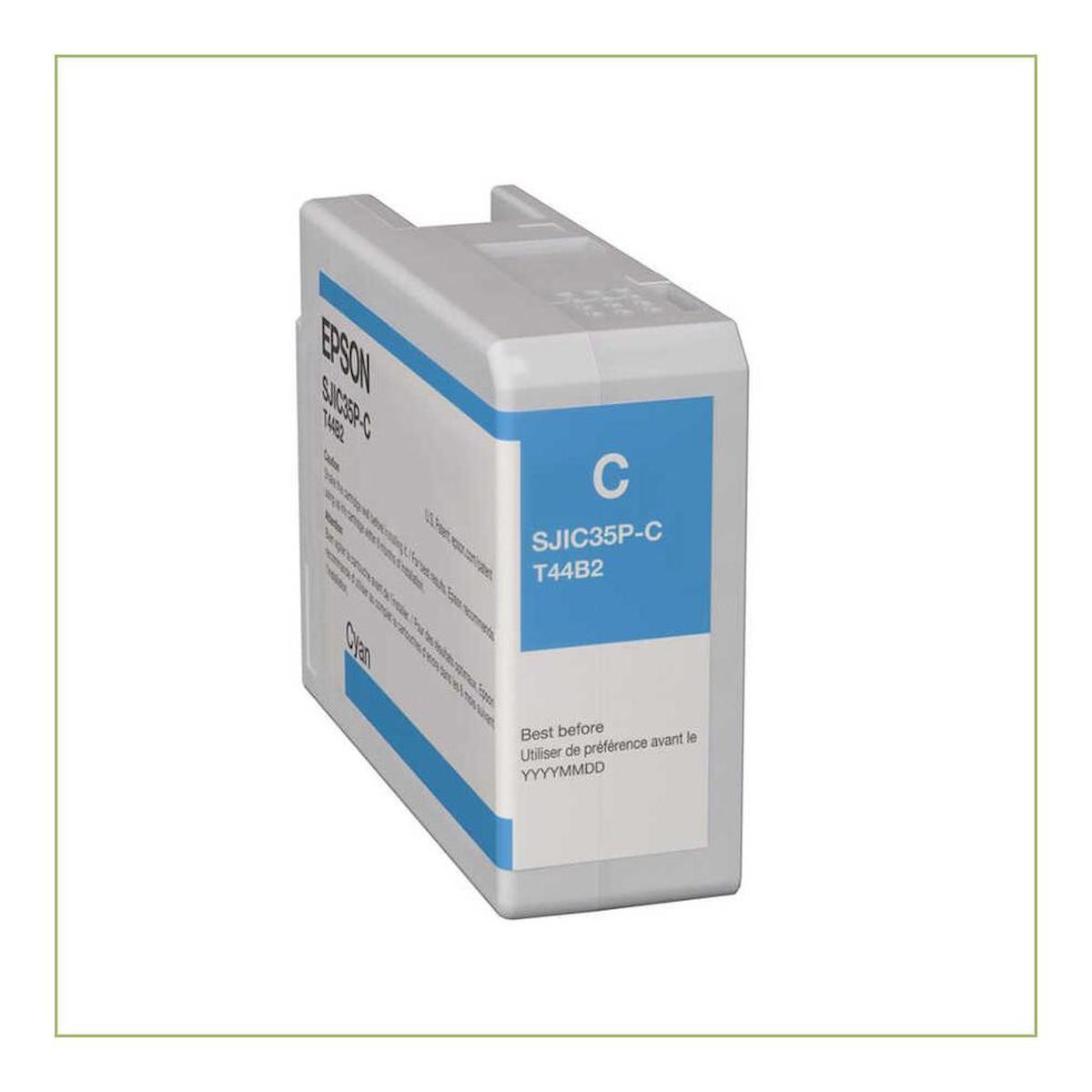Epson SJIC36-C13T44C240 Orijinal Mavi Mürekkep Kartuş