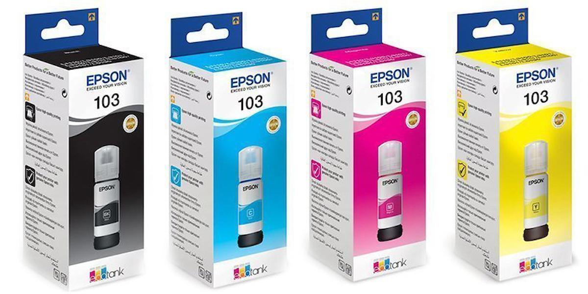 Epson C13T00S64A T103 Orijinal Renkli Mürekkep Kartuş