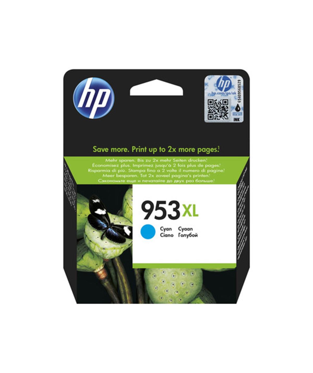 HP 953-F6U16AE Orijinal Mavi Mürekkep Kartuş