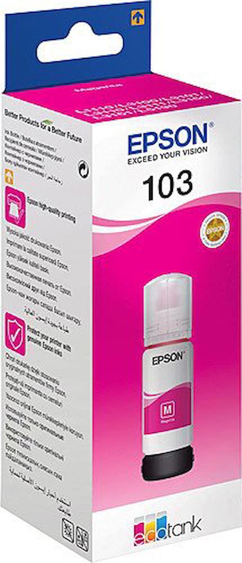 Epson T103 C13T00S34A Orijinal Kırmızı Mürekkep Kartuş