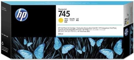 HP 745-F9K02A Orijinal Sarı Mürekkep Kartuş