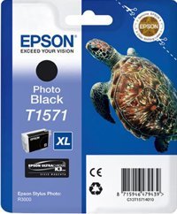 Epson T1571-C13T15714010 Orijinal Siyah Mürekkep Kartuş