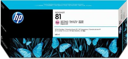 HP 81-C4935A Orijinal Kırmızı Mürekkep Kartuş