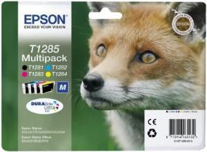 Epson BX305 SX125-425 T12854022 Orijinal Renkli Mürekkep Kartuş