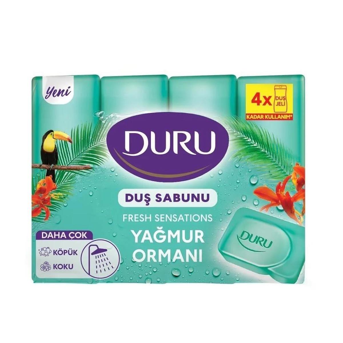 Duru Yağmur Ormanları Sabun 4x600 gr