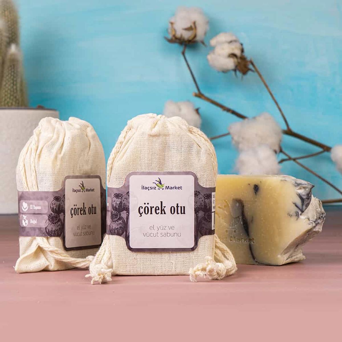 İlaçsız Market Çörekotu Sabun 120 gr