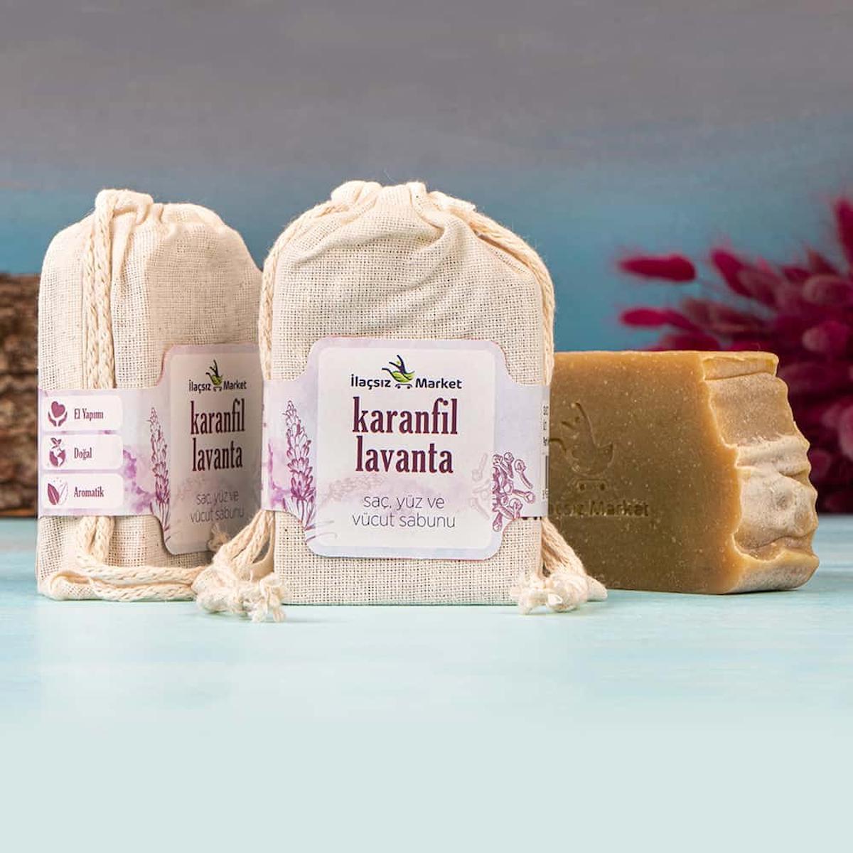 İlaçsız Market Lavantalı Sabun 120 gr