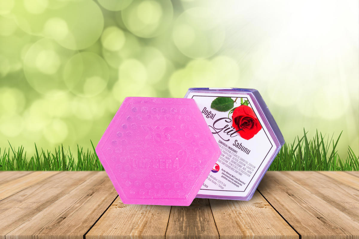 Quesera Hand Made Cosmetics Güllü Sabun 80 gr