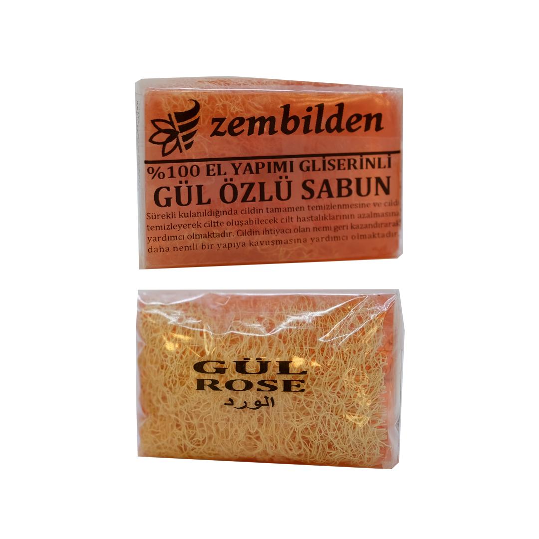 Zembilden Güllü Sabun 120 gr
