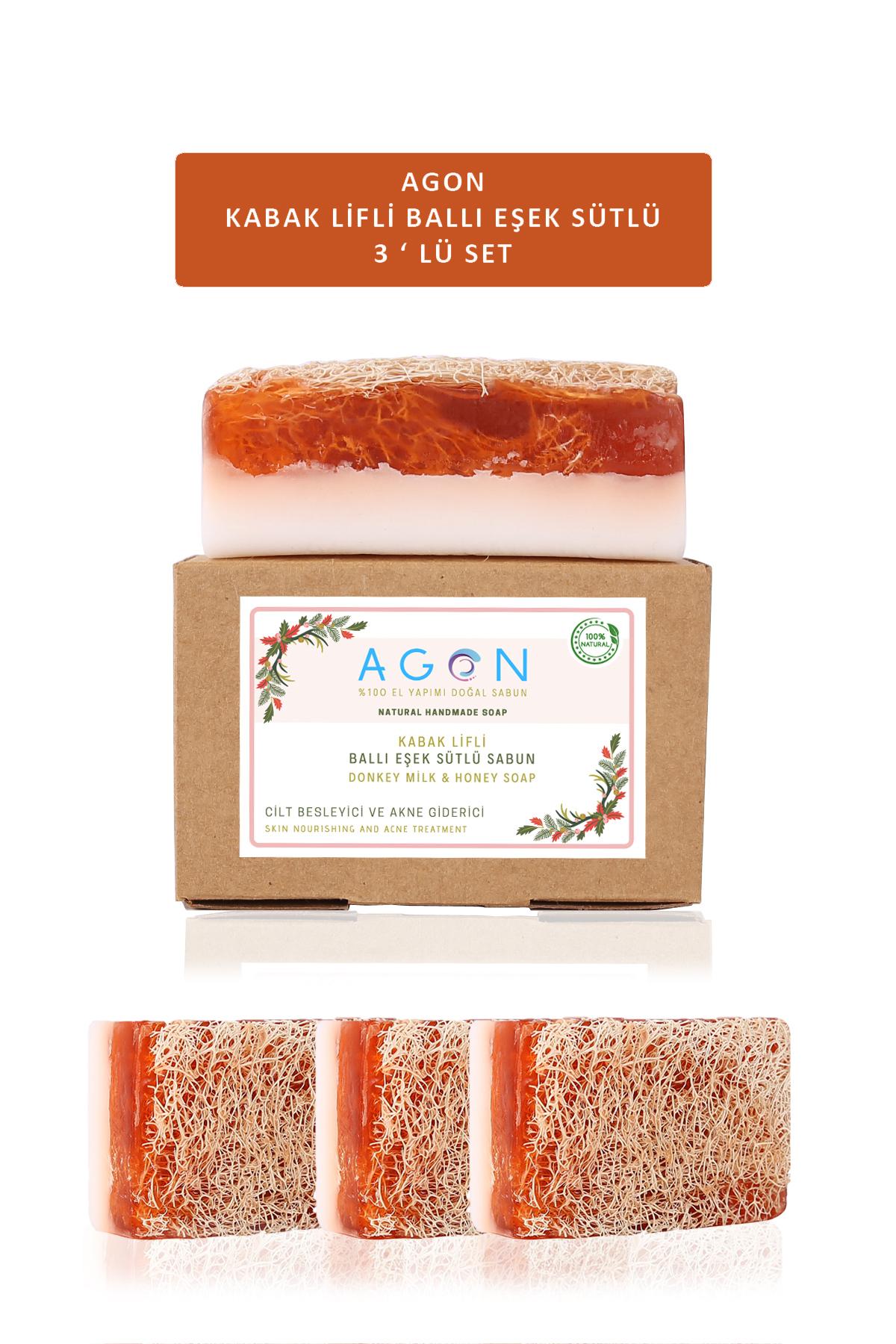 Agon Eşek Sütü Sabunu 3x360 gr