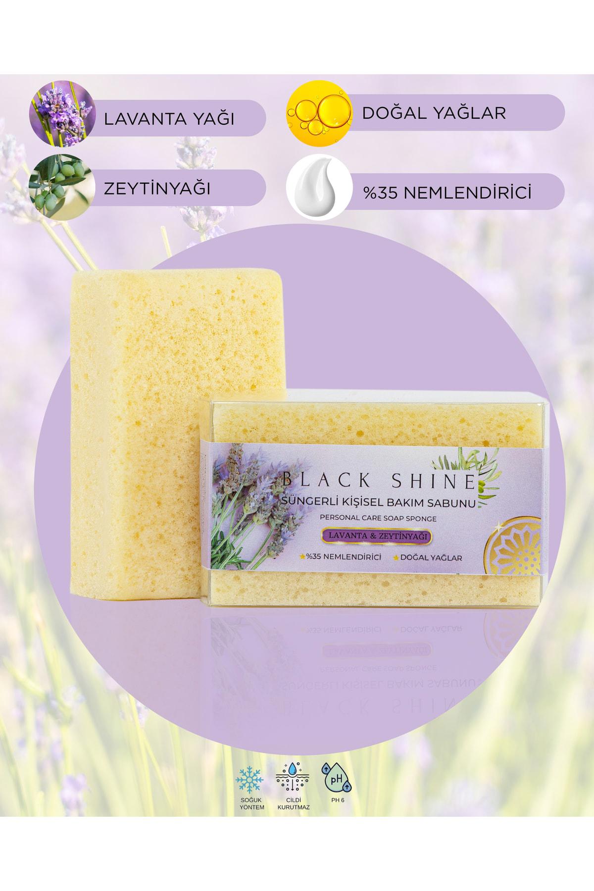 Black Shine Lavantalı Sabun 100 gr