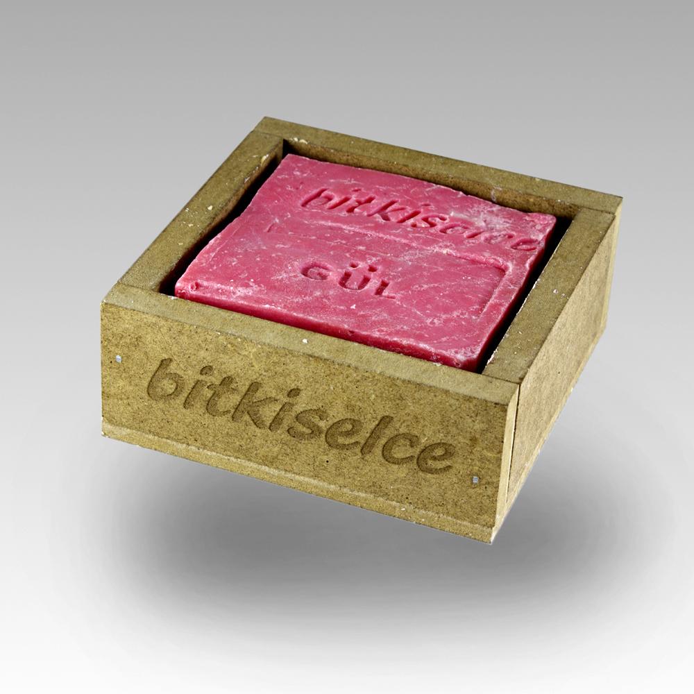 Bitkiselce Güllü Sabun 450 gr